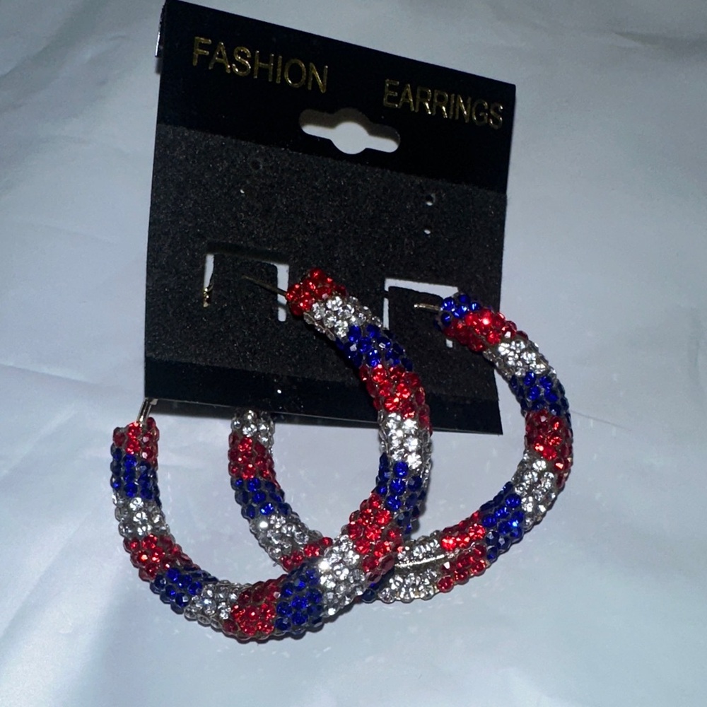 Fashion Multicolor Hoop Earrings